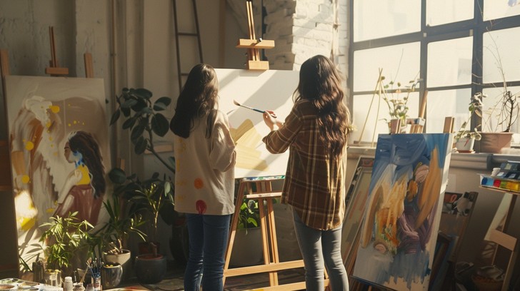 Free Artists at Work Image - Art, Studio, Painting | Download at StockCake