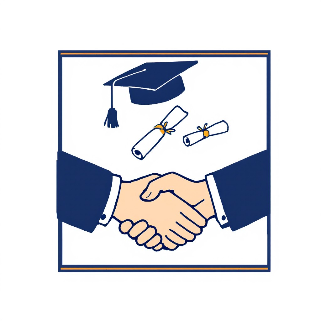 Free Graduation Meets Success Image - Graduation, Handshake, Diploma ...