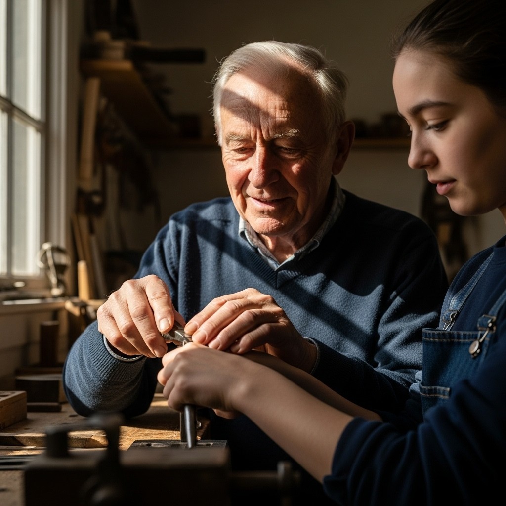 Free Wisdom being shared Image - Craftsmanship, Mentorship, Workshop ...