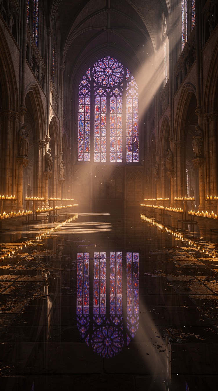 Free Sacred Mirror Reflection Image - Cathedral, Gothic, Reflection ...