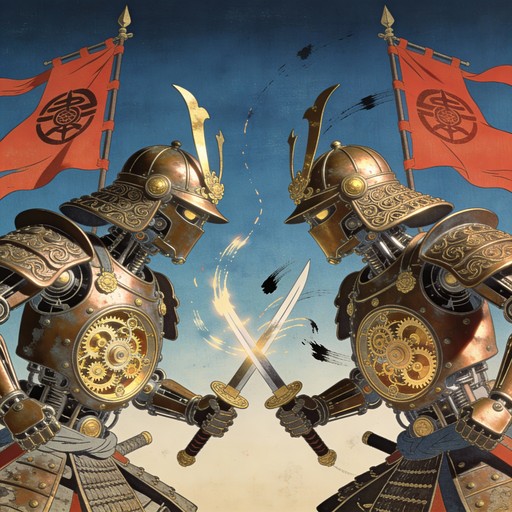 Samurai Parallel Element Free Mechanical Samurai Duel Image - Mechanical, Samurai, Warriors ...