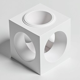 Free Geometric Void Structure Image - Geometric, Lattice, Minimal ...