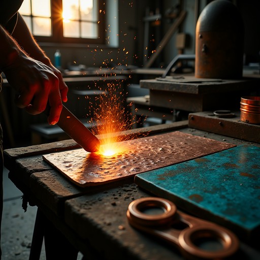 Free Copper Craft Sparks Image - Metalwork, Copper, Craftsmanship ...