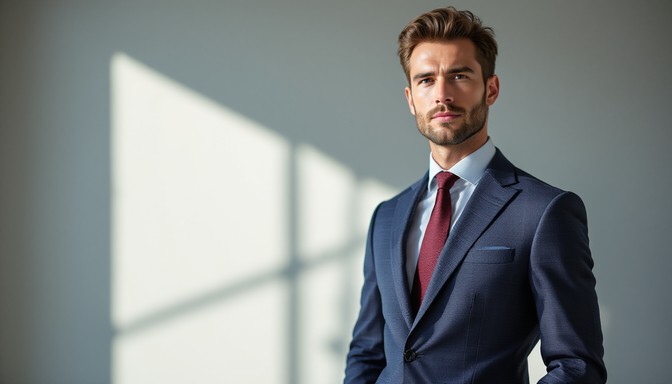Professional Boss Free Business Executive Wearing Suit And Tie Stock AI Images | StockCake