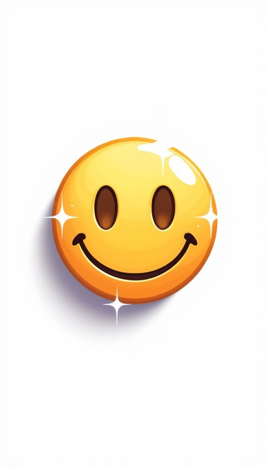 Free Glowing Happy Face Image - Smile, Happy, Emoji | Download at StockCake