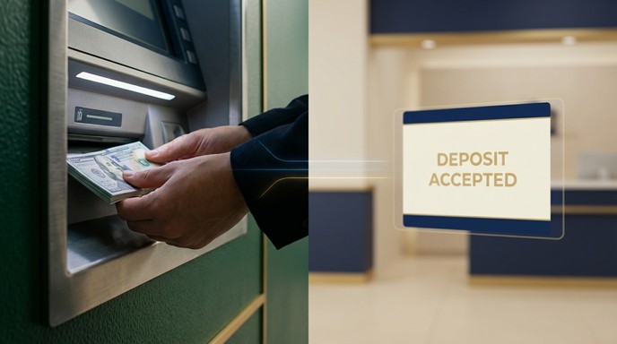 Free Cash Deposit Moment Image - Banking, Deposit, Money | Download at ...