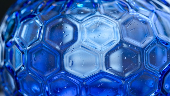 Azurlite Free Azure Glass Depths Image - Azure, Glass, Blue | Download at StockCake