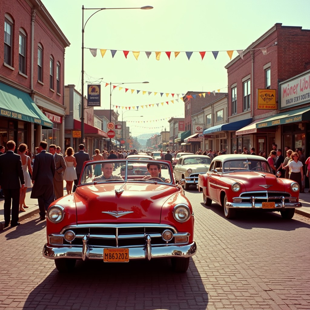 Free Vintage Car Procession Image - Vintage, Cars, Classic | Download ...