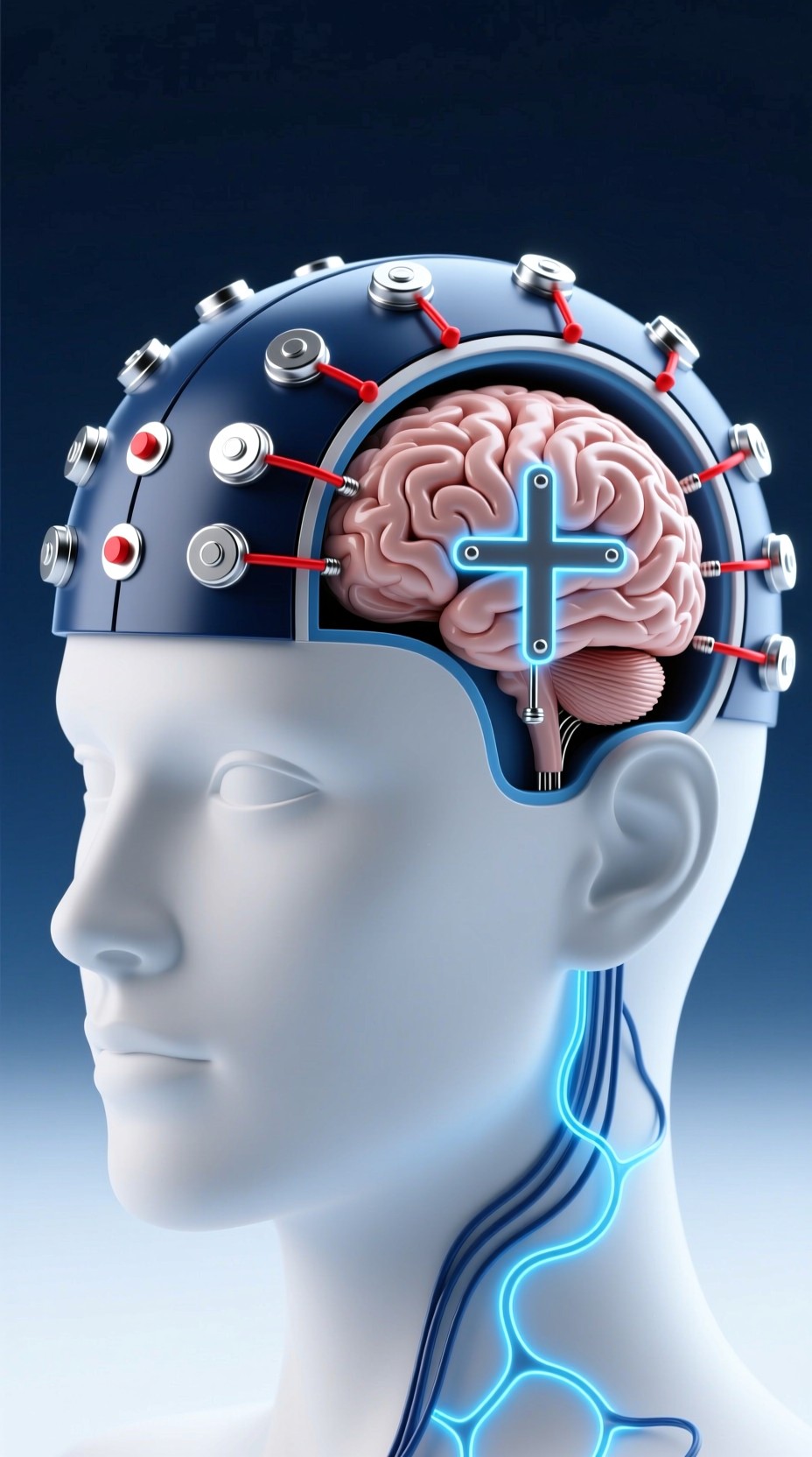 Free Neural Monitoring Cap Image - Electrodes, Brain, Neuroscience ...
