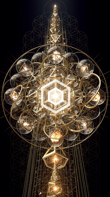 Free Metatron's Golden Cube Image - Geometry, Sacred, Gold | Download ...
