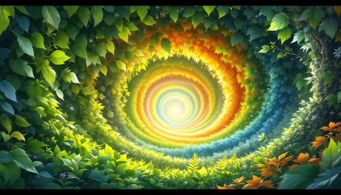 Free Spiraling Leaf Portal Image - Portal, Spiral, Foliage | Download ...