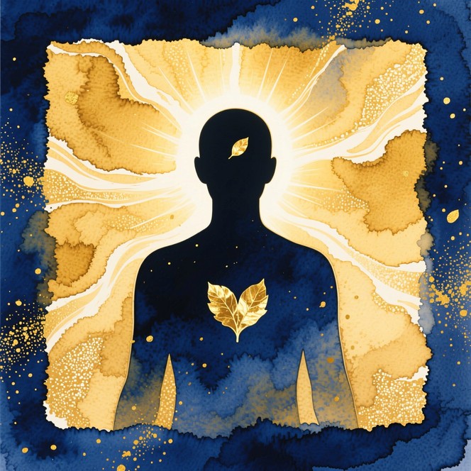 Free Inner Light Glows Image - Silhouette, Portrait, Spiritual ...