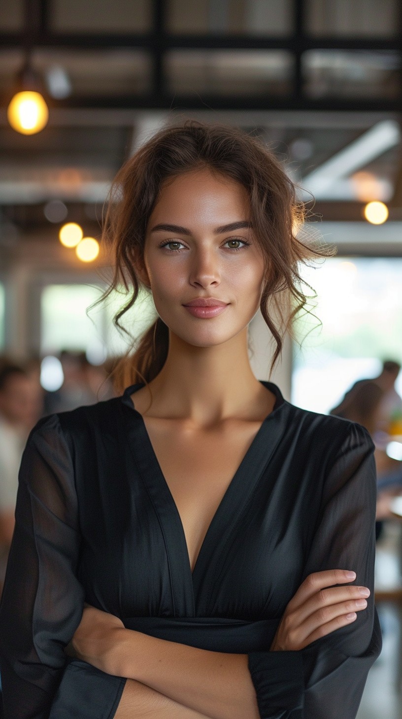 Free Elegant Woman Posing Image - Elegance, Beauty, Woman | Download at ...