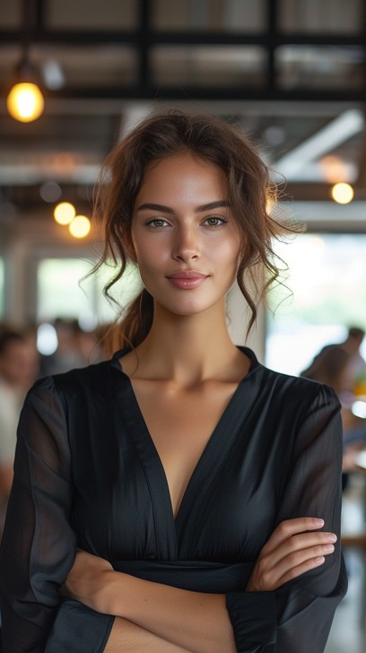 Free Elegant Woman Posing Image - Elegance, Beauty, Woman | Download at ...