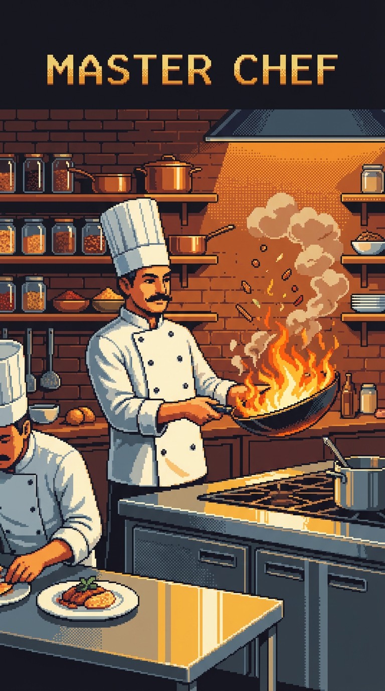Free Culinary Fire Mastery Image - Chef, Cooking, Fire | Download at ...