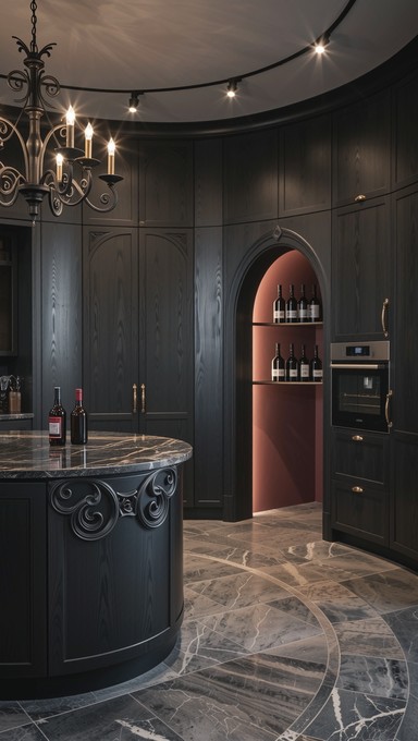 Gothic Counter Free Gothic Kitchen Elegance Image - Gothic, Kitchen, Dark | Download ...