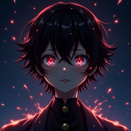 Free Intense Anime Portrait Image | Download at StockCake