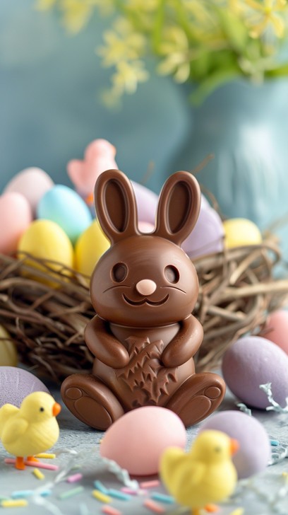 Free Easter Chocolate Bunny Image - Easter, Chocolate, Bunny | Download ...