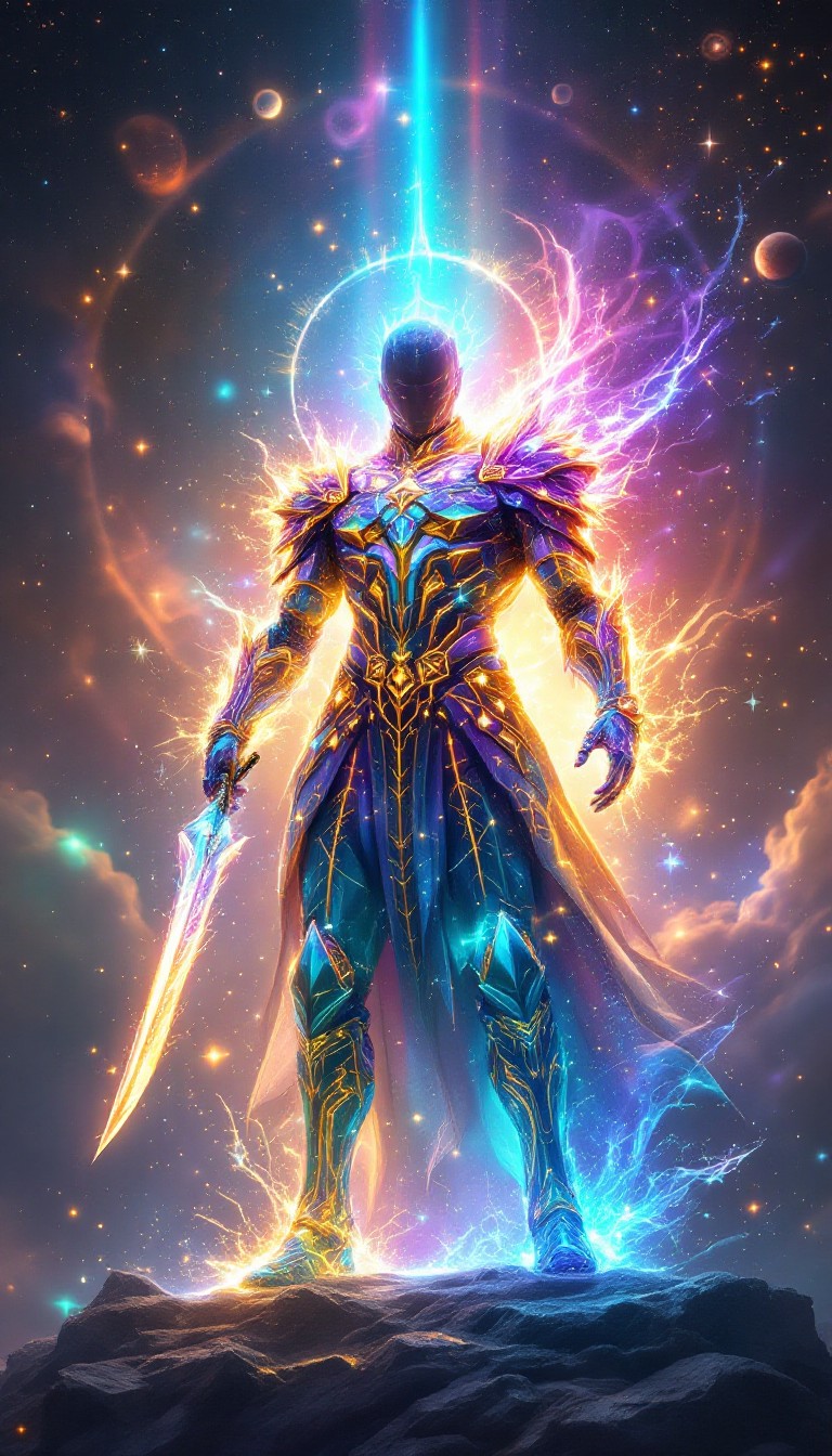 Free Cosmic Warrior Ascending Image - Warrior, Cosmic, Ethereal ...