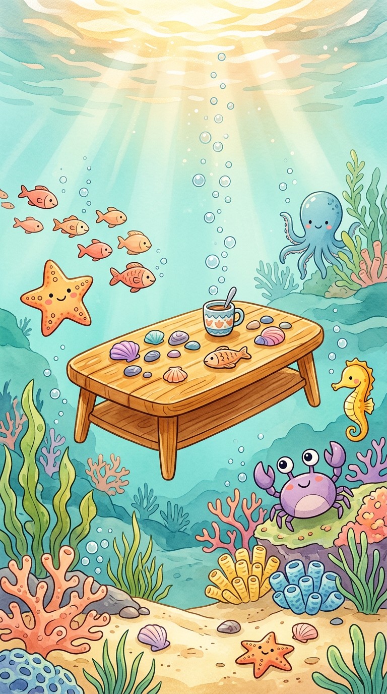 Free Underwater Table Adventure Image - Underwater, Whimsical ...