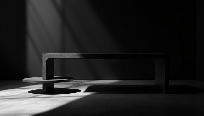 Shadowy Round Table Free Shadows Meet Table Image - Minimal, Modern, Table | Download at ...