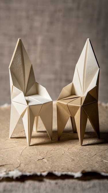 Origami Rocking Chair Free Folded Paper Elegance Image - Paper, Origami, Sculpture | Download ...