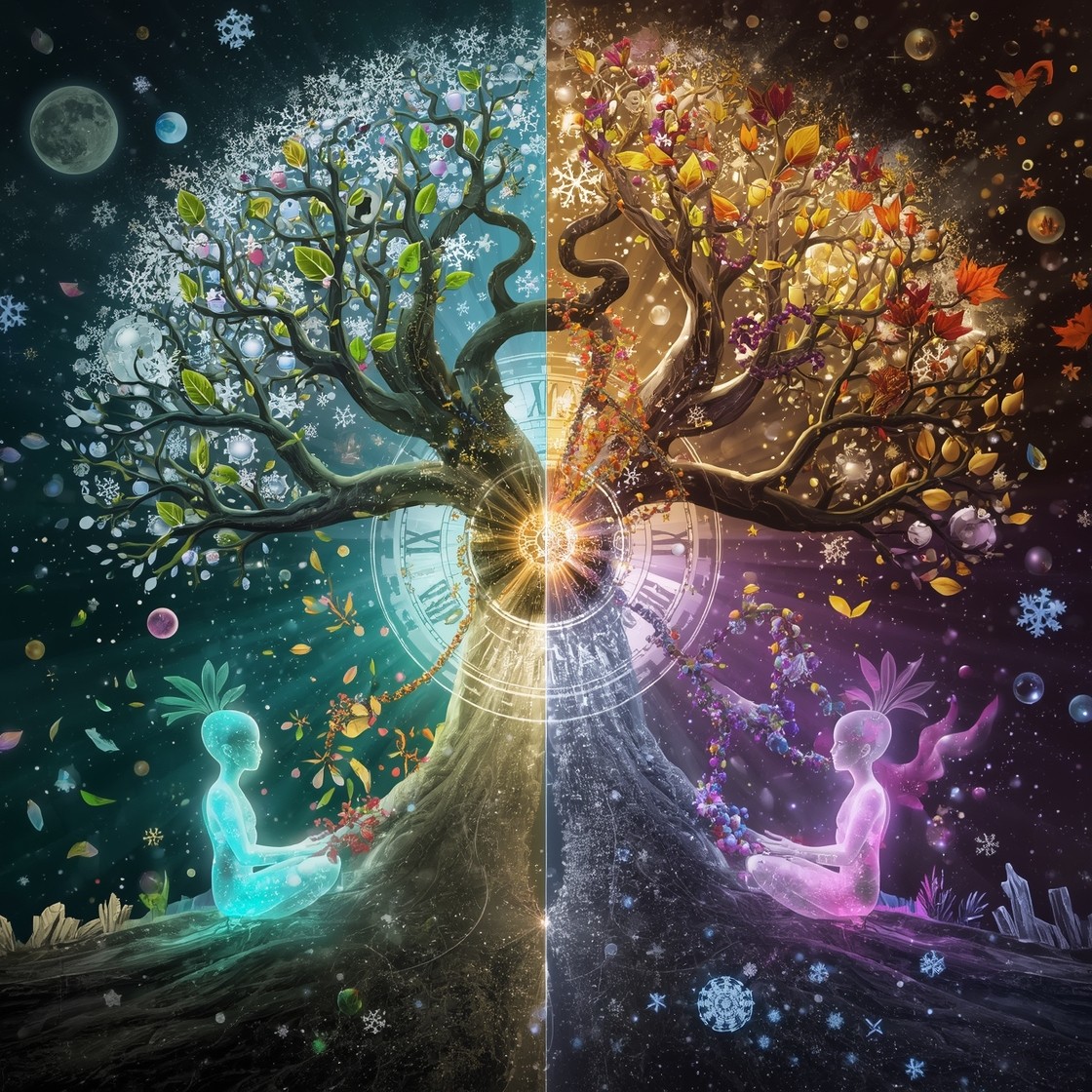Free Cosmic Seasons United Image - Tree, Seasons, Cosmic | Download at ...