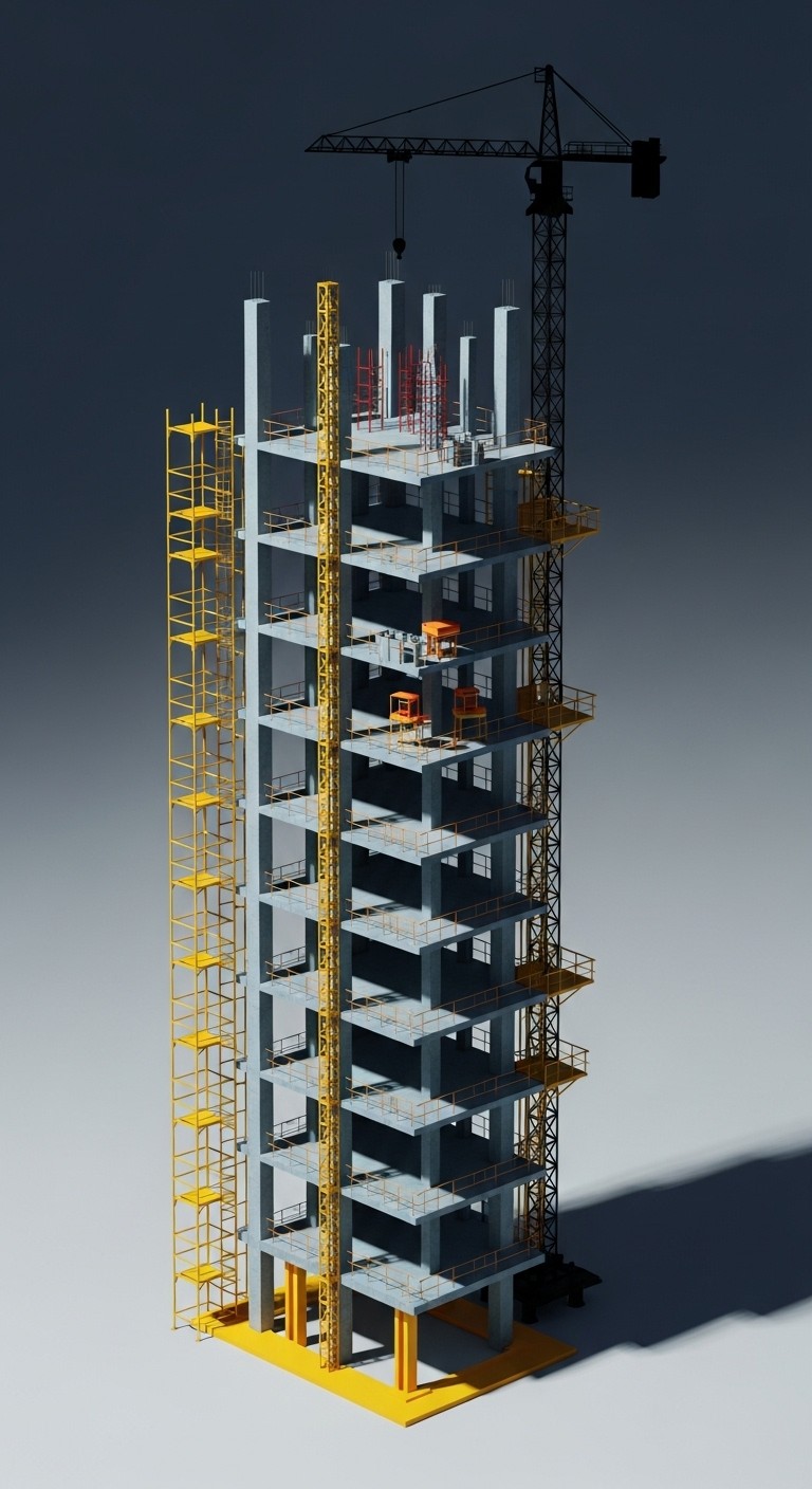 Free Vertical Construction Timeline Image - Architecture, Construction ...