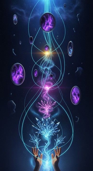 Free Cosmic Touch Transformation Image - Fantasy, Surreal, Mystical ...