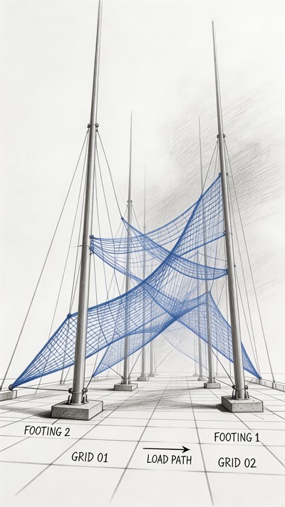Free Blue Fiber Pavilion Image - Architectural, Pavilion, Structure ...