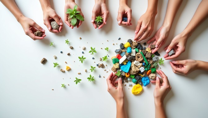 Recycle Collaboration Free Collaborative recycling effort Image - Recycling, Sustainability ...