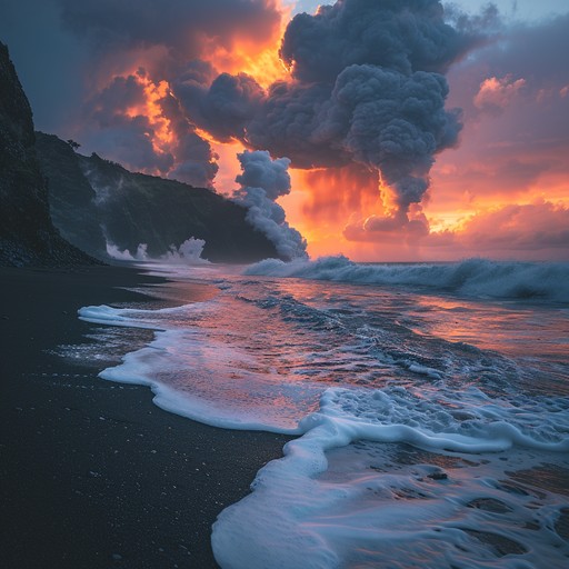 Free Fiery Sky Eruption Image - Volcano, Eruption, Sunset | Download at ...
