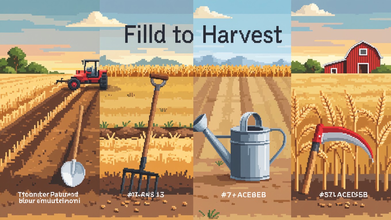 Harvest Examples Free Field to Harvest Photo - Agriculture, Farming, Harvest | Download ...