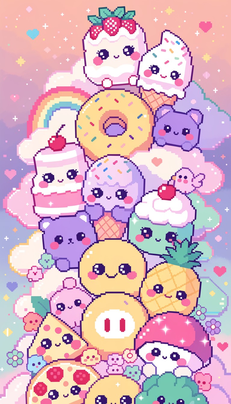 Free Pixel Kawaii Dreams Image - Kawaii, Pixel, Pastel | Download at ...