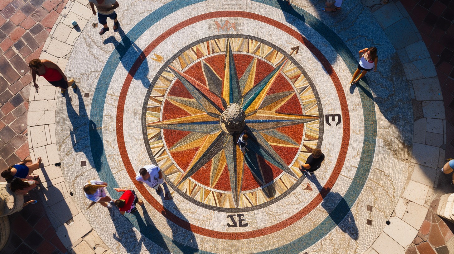 Free Sundial Aerial View Image - Sundial, Aerial, View | Download at ...