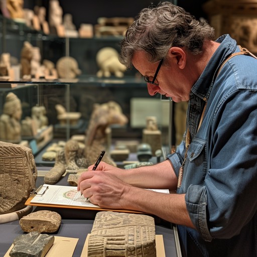 Free Curator cataloging artifacts Image - Museum, Curator, Artifacts ...
