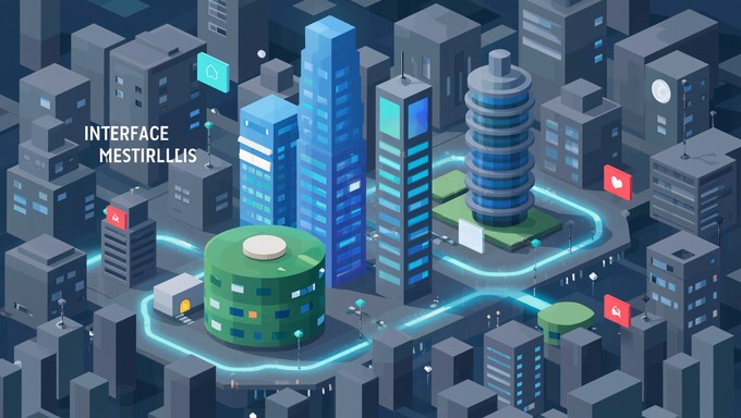 Free Dissolving Digital Metropolis Image - Isometric, Pixelated ...