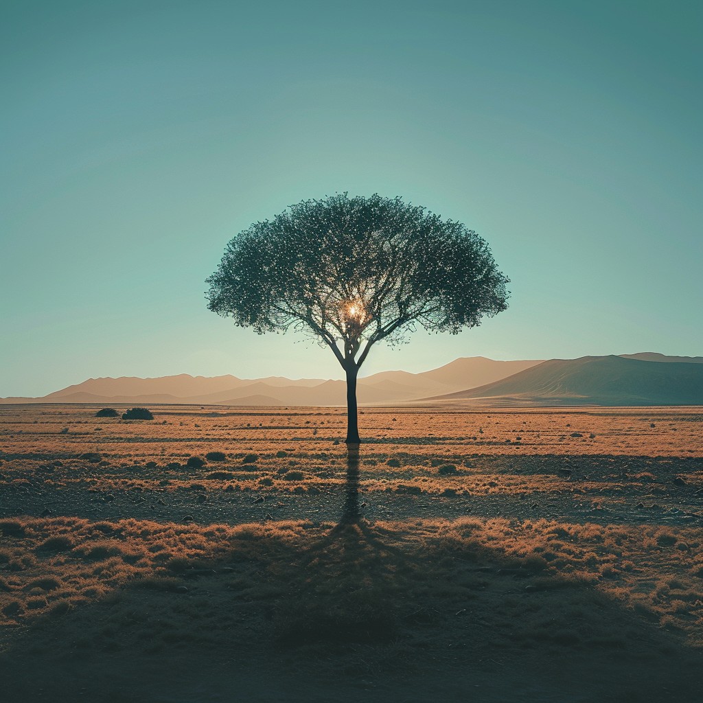 Free Solitary Desert Tree Photo - Tree, Desert, Solitude | Download at ...