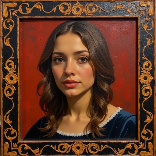 Portrait Using A Frame Free Framed classical portrait Image - Portrait, Classical, Traditional ...