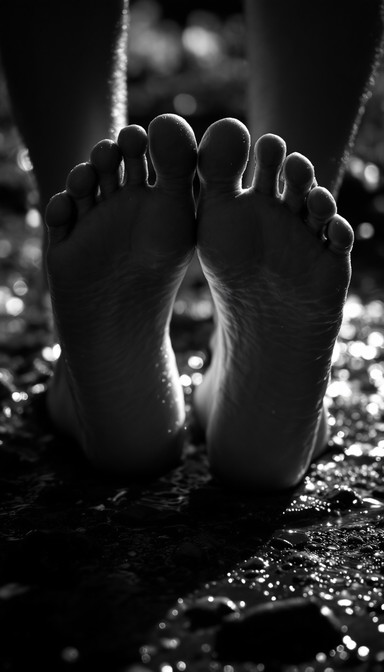 Free Textured Morning Feet Image - Minimal, Monochrome, Texture ...