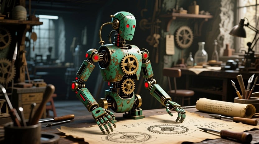 Free Mechanical Renaissance Robot Photo - Automaton, Robot, Mechanical ...