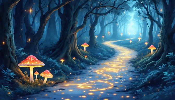 Free Magical Forest Gateway Image - Enchanted, Forest, Path | Download ...