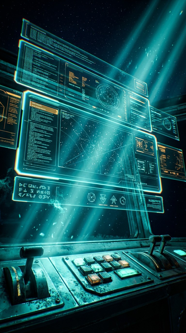 Space Interfaces Free Holographic Spaceship Interface Image - Spaceship, Holographic ...