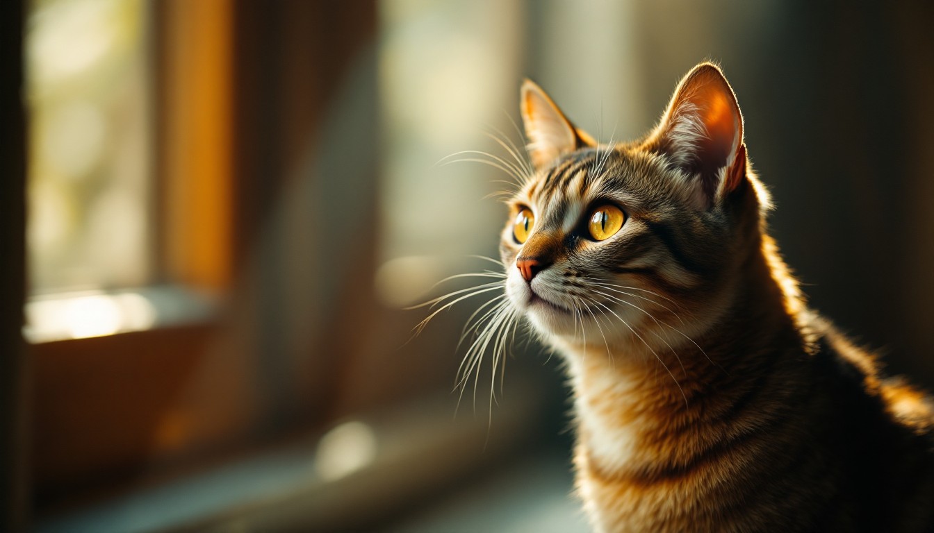 Free Alert Cat Watching Image - Tabby, Feline, Cat | Download at StockCake