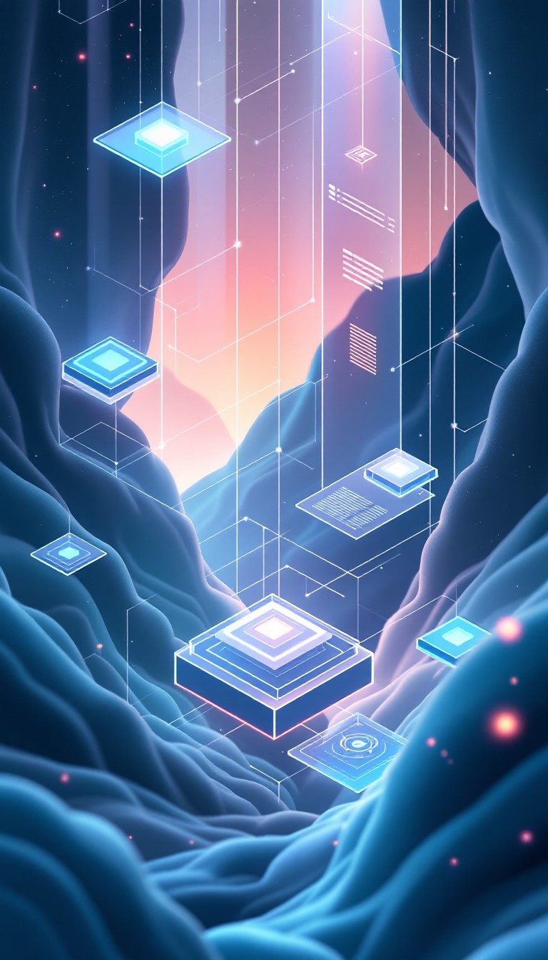 Free Digital Floating Interface Image - Interface, Geometric, Floating ...