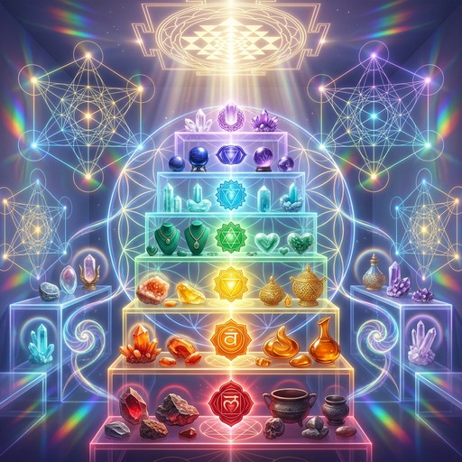 Free Sacred Chakra Display Image - Chakra, Spiritual, Crystals ...