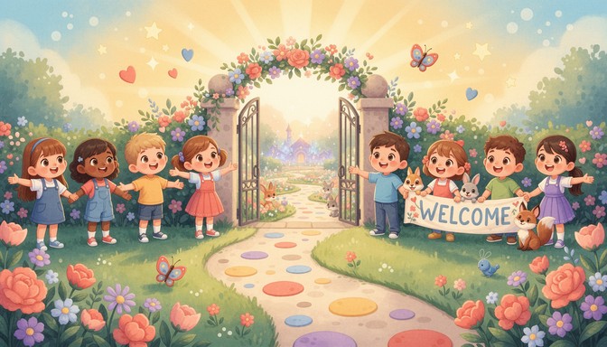Free Cheerful Welcome Message Image - Welcome, Kids, Animated ...