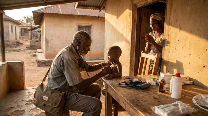 Small Rural Clinic Free Rural Medical Care Image - Healthcare, Doctor, Child | Download at ...