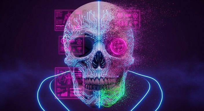 Download Glowing Bone Anatomy 3D Images for Free | StockCake