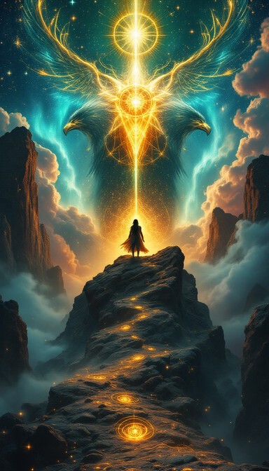 Free Celestial Warrior Rising Image - Warrior, Indigenous, Spiritual ...